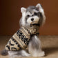 Dog Clothes For Fall And Winter Fair Isle Sleeveless Style Teddy And Shih Tzu