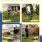 32 Inch Long Handle Pooper Scooper for Large Dogs Heavy Duty Foldable