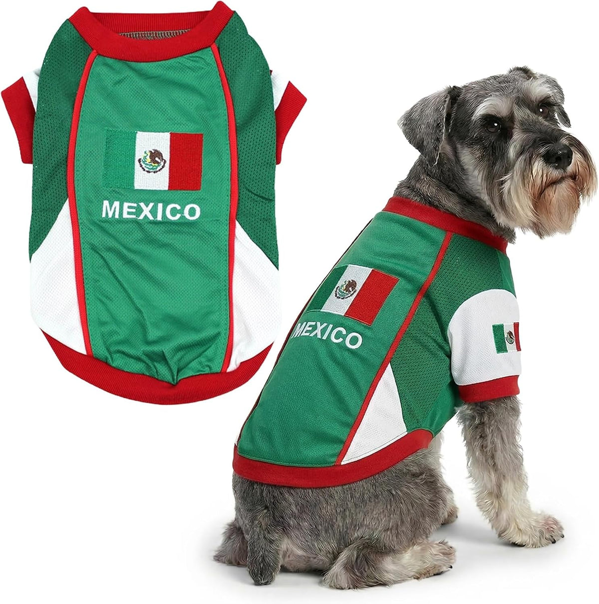 Parisian Pet Breathable Mesh Soccer Jersey for Dogs, XS–5XL