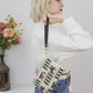 Vintage Linen Mod Minuteman Wristlet