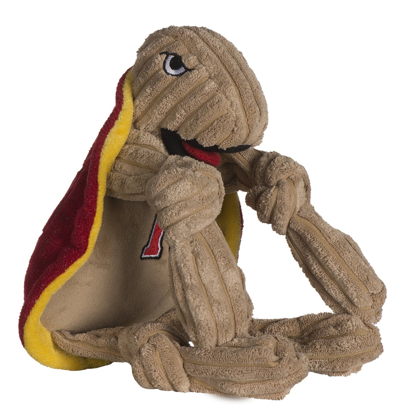 NCAA University of Maryland - Testudo the Terrapin Knottie® Plush Dog Toy
