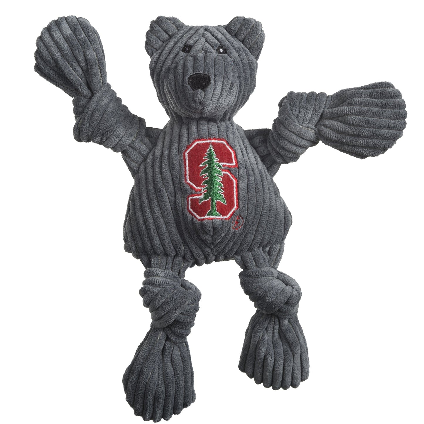 NCAA Stanford University, Stanford Tree Bear Knottie® Plush Dog Toy, Small