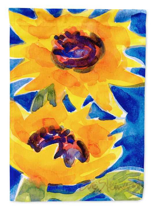 Flower - Sunflower House Flag Large Porch Sleeve Pole Decorative Outside Yard Banner Artwork Wall Hanging, Polyester, House Size, Multicolor
