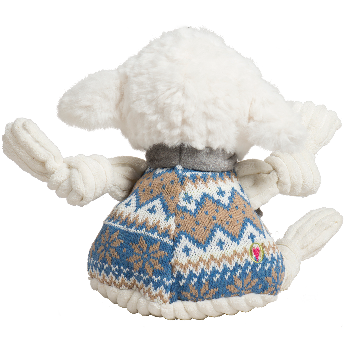 Leo Lamb Plush Dog Toy Knottie®