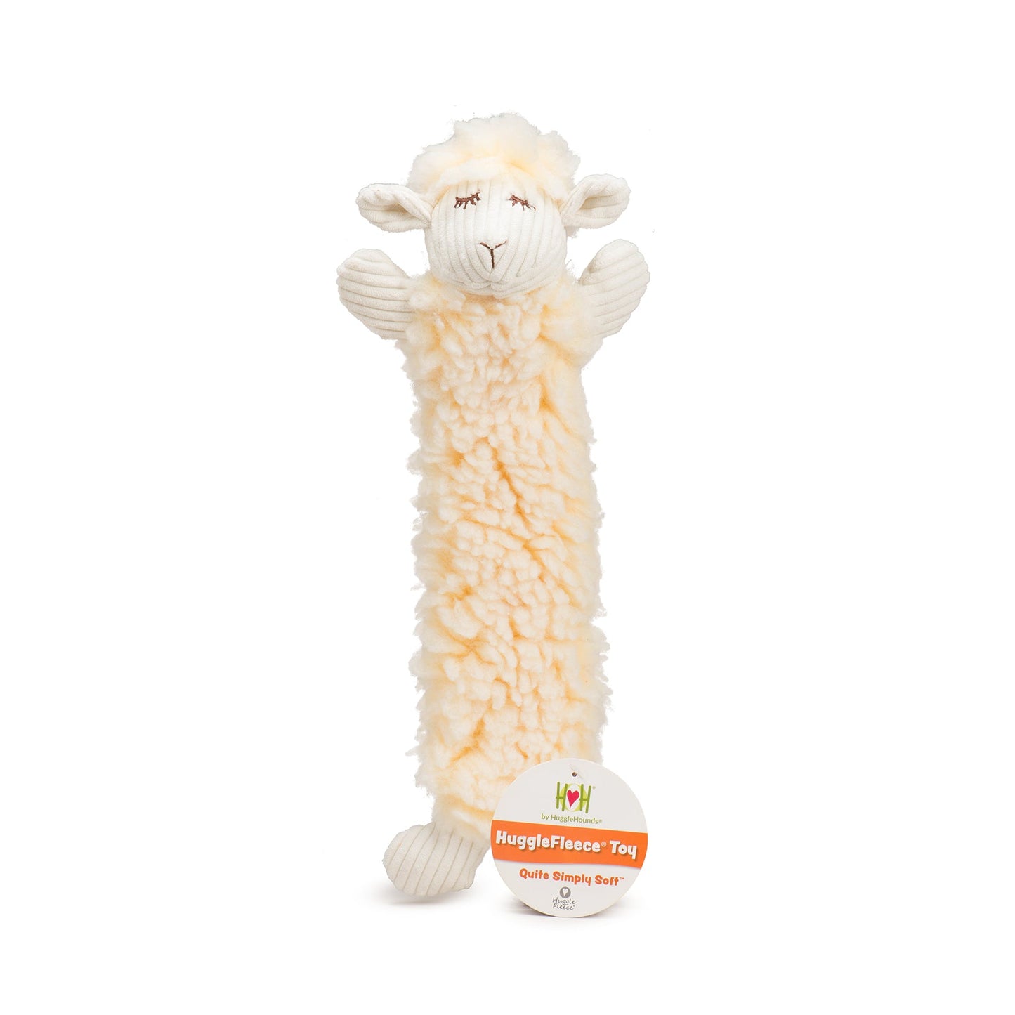 Louise Lamb Fluffer Long & Lovelie™ Durable Plush Dog Toy