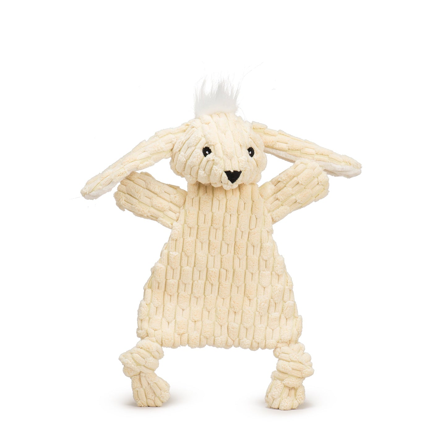 Bobbi Bunny HuggleFlatties™ Durable Plush Dog Toy