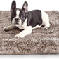 Dog Crate Bed Pad Soft Plush Washable Kennel Mat Anti Slip 24x18 For Small Dogs