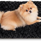 Dog Crate Bed Pad Soft Plush Washable Kennel Mat Anti Slip 24x18 For Small Dogs