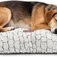 Dog Crate Bed Pad Soft Plush Washable Kennel Mat Anti Slip 24x18 For Small Dogs