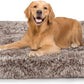 Dog Crate Bed Pad Soft Plush Washable Kennel Mat Anti Slip 24x18 For Small Dogs