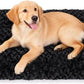 Dog Crate Bed Pad Soft Plush Washable Kennel Mat Anti Slip 24x18 For Small Dogs