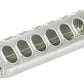 Miller 12" Galvanized Slide Top Poultry Chicken Feeder Metal