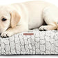 Dog Crate Bed Pad Soft Plush Washable Kennel Mat Anti Slip 24x18 For Small Dogs