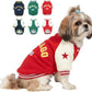Warm Dog Varsity Jacket Heavyweight Fleece Pet Coat Small-4XL
