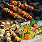Kabob Skewer Vegetable Seed Collection – 4 Heirloom Grilling Favorites for Fresh, Flavorful Summer Cooking