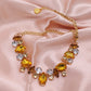 Cat And Dog Gem Pearl Necklace Princess