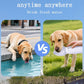 Portable Dog Water Bottle 550ML Collapsible Travel Bowl Leakproof