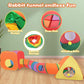 Rabbit Tunnel Toy Collapsible Play Tube Cube Set for Small Pets