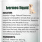 Liquid Dog Dewormer Hookworms Roundworms Lungworms Pinworms 120ml