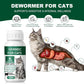 Cat Dewormer Liquid Broad Spectrum Tapeworm Roundworm Hookworm 120ml