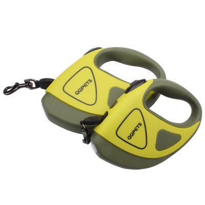 Correa automática retráctil para perro con luz LED de seguridad nocturna