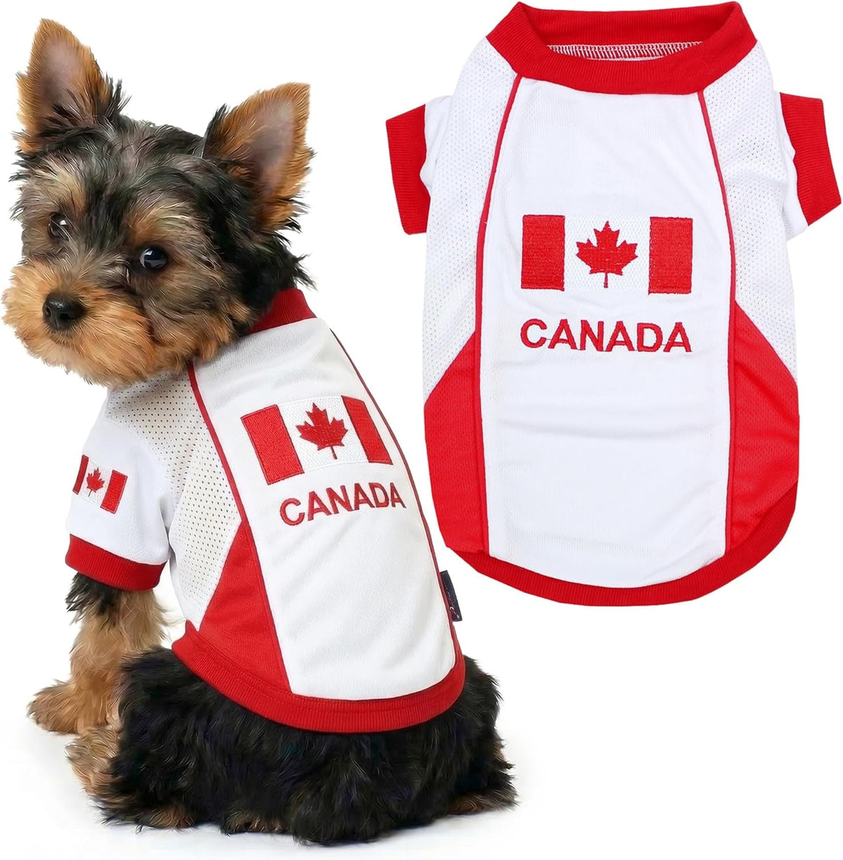 Parisian Pet Breathable Mesh Soccer Jersey for Dogs, XS–5XL