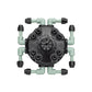 Colector ajustable de 8 puertos 67000