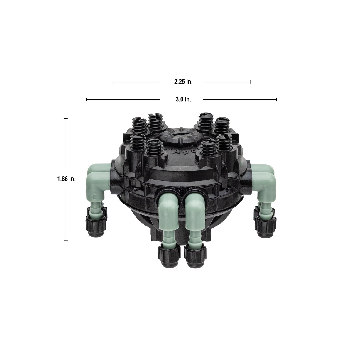 Colector ajustable de 8 puertos 67000