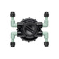 Divisor ajustable de 4 puertos | 67005