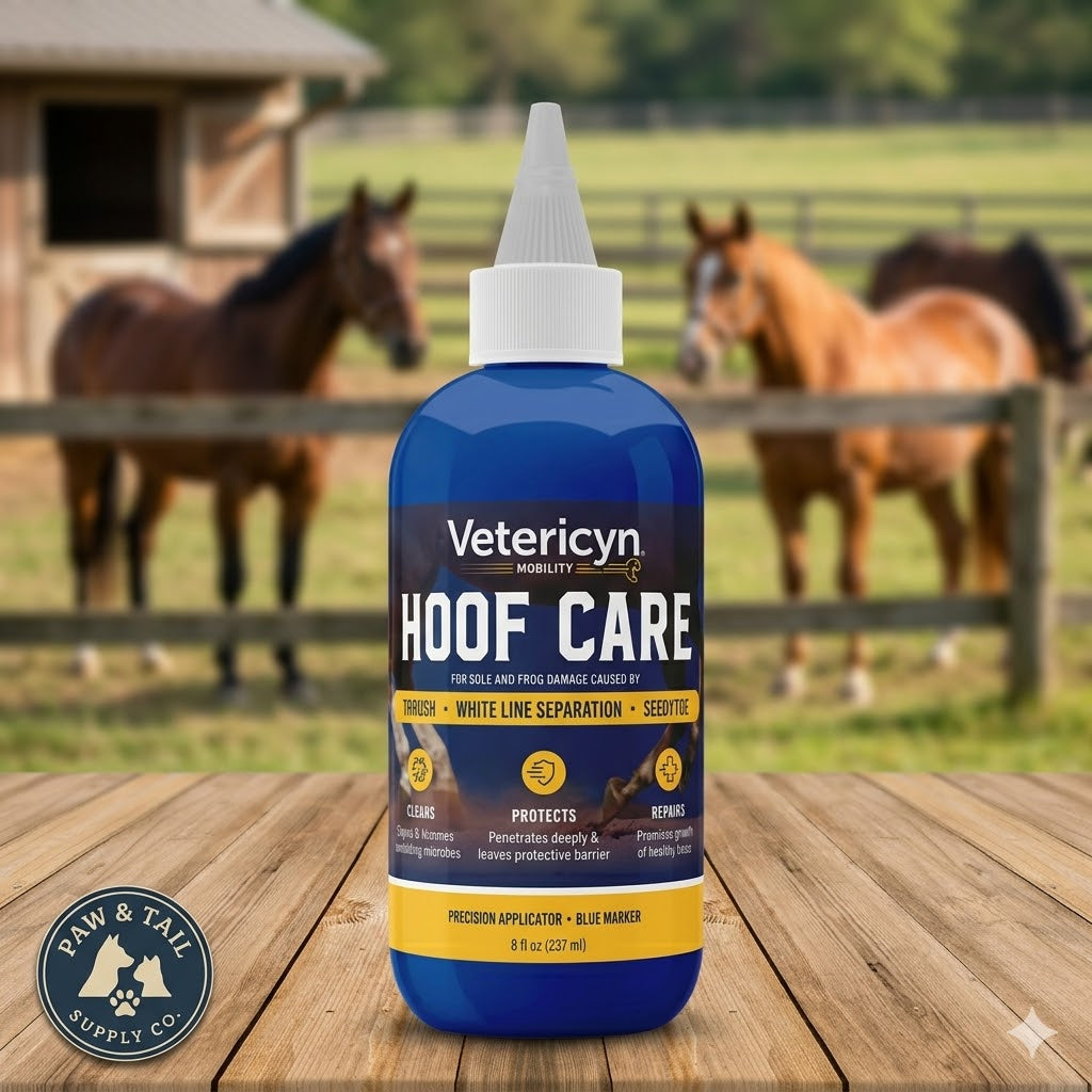 Vetericyn Hoof Care Horse Thrush White Line Seedy Toe Deep Penetrating Treatment 8 oz.