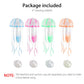 4Pcs Jellyfish Aquarium Decorations, Glowing Effect Fish Tank Ornament