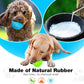 Pelotas chirriantes interactivas de 2.5” para cachorros, juguetes para la dentición, masticables para perros pequeños, limpieza dental y adiestramiento