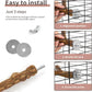 6pcs Natural Wood Bird Perches Parrot Cage Branch Stand Platform Set Small Birds
