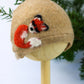Sleeping Fox Cashmere Hat - Newborn