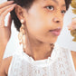 Cascading Leaf Statement Earrings