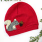 Squirrel Cashmere Hat - Baby