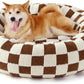 LE SURE Donut Dog Bed – 7 Sizes, 5 Patterns