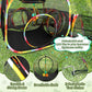 5-in-1 Outdoor Cat Enclosure with Tunnels, Portable Pop-Up Catio Playpen