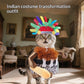 Pet Costume Cat Transformation Funny Holiday Dress-Up Outfit