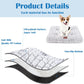 Dog Crate Bed Pad Soft Plush Washable Kennel Mat Anti Slip 24x18 For Small Dogs