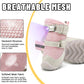 LED Light-Up Dog Boots – 4-Pack, 3 Sizes, 2 Colors