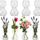 Clear Glass Bud Vases - Propagation Stations (Set of 8)