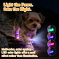LED Light-Up Dog Boots – 4-Pack, 3 Sizes, 2 Colors