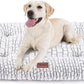 Dog Crate Bed Pad Soft Plush Washable Kennel Mat Anti Slip 24x18 For Small Dogs