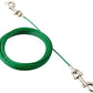 Boss Pet Snap Around Tree Tie Out Cable 20ft For Dogs Up to 10 lb