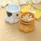 Cat Bowl Ceramic High Foot Protection Cervical Spine Large Caliber Basin