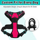 No Pull Dog Harness Adjustable Reflective Oxford Vest Small Medium Large Dogs