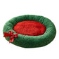 Winter Christmas Cat Bed Warm And Thickened Deep