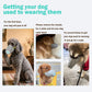 Dog Face Mask Anti Smoke Air Filter Respirator Medium Large Dogs 3 Pack