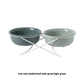 Ceramic Bowl Food Basin Drinking Bowl Food Bowl Pet Supplies Ceramic Double Cat Bowl